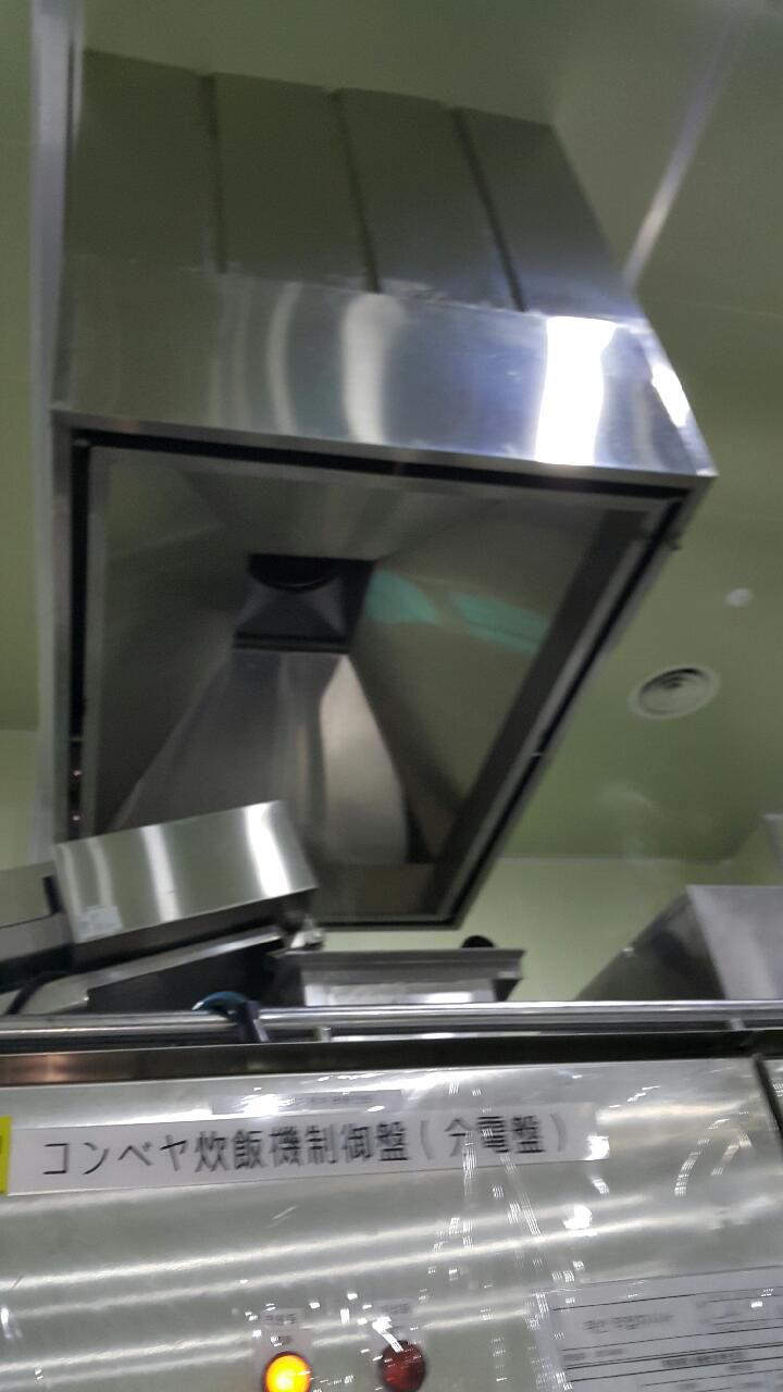 식품회사 급배기 후드제작 설치