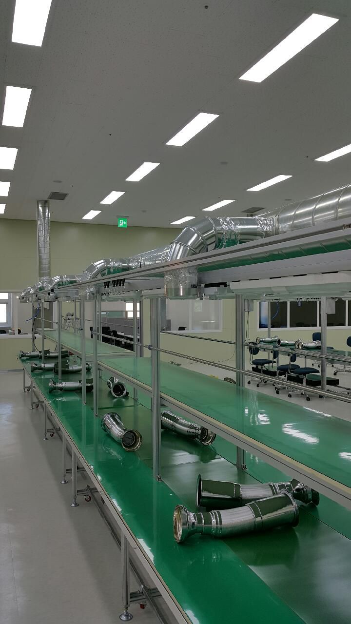 세스코 생산 라인 배기공사