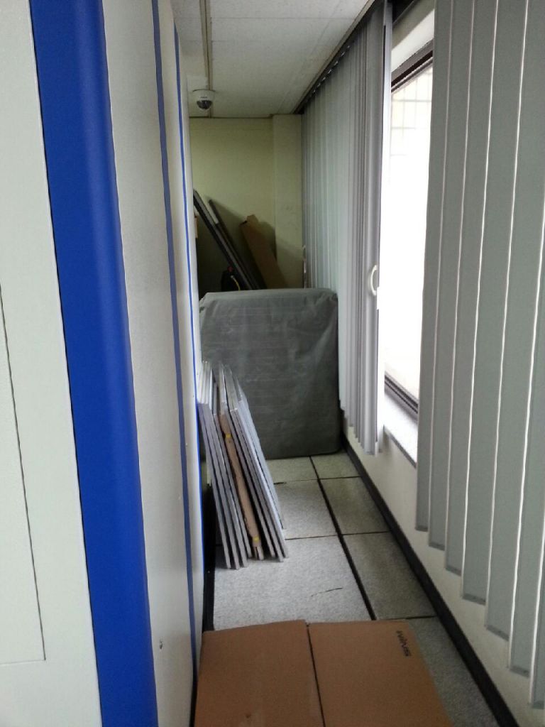 충북도청 전산실 열배기 장치