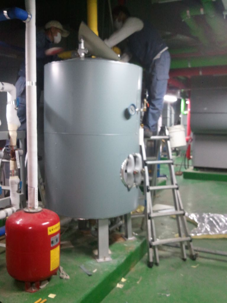 청주 시립 목련공원 온수 보온 캔싱