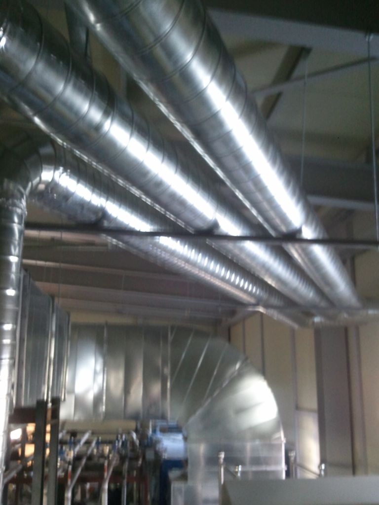 동력실 환기공사